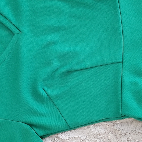 Flirty Green Skater Dress - Picture 3 of 4